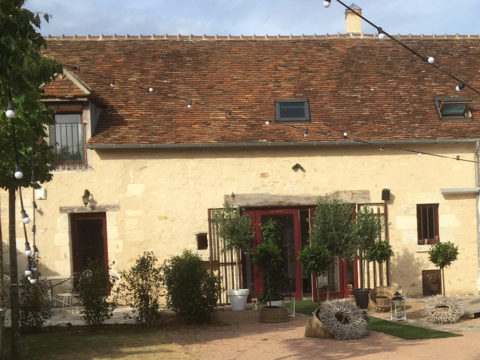 Entrée de la Loge du château d'Allogny